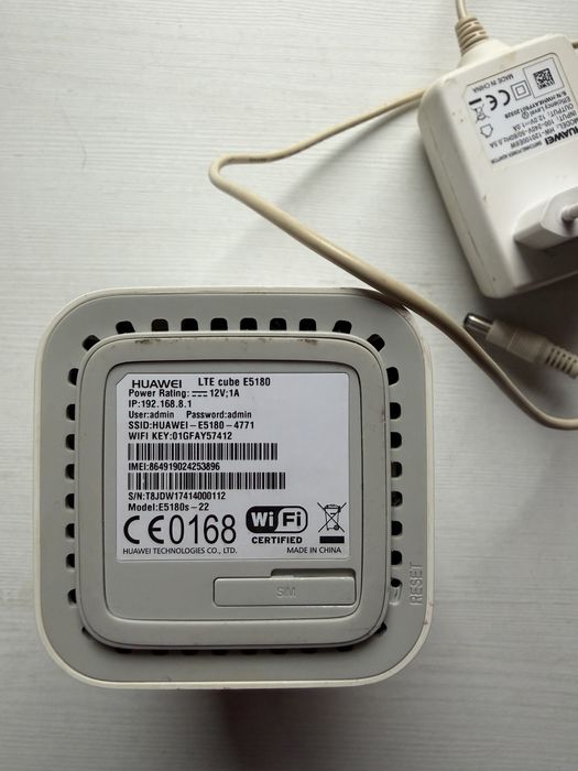 Router wifi huawei cube lte e 5180