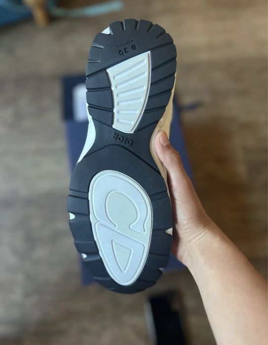 Adidasi Dior Grey White Low