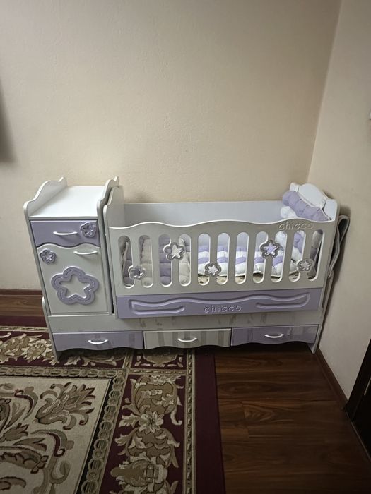 Детский кроват! Как новый! Krovat bolalar uchun yangidek!