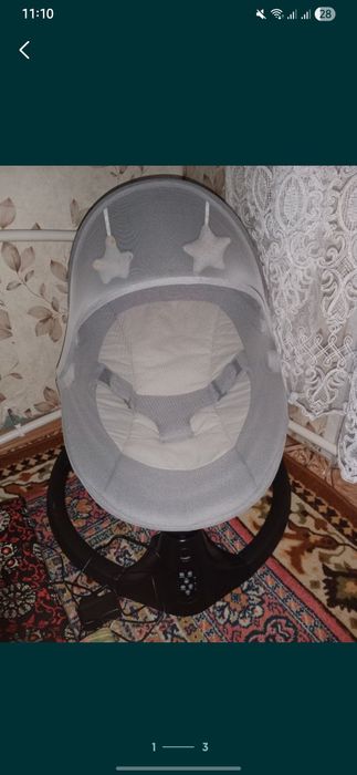 Продам шезлонг для новорожденных
