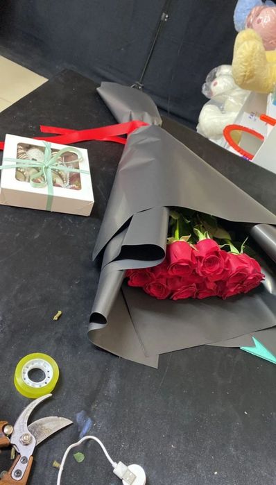 Букета розы доставка цветов