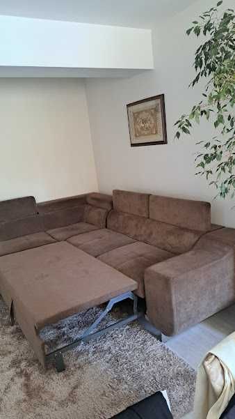 Ъглов диван-спалня с ракла