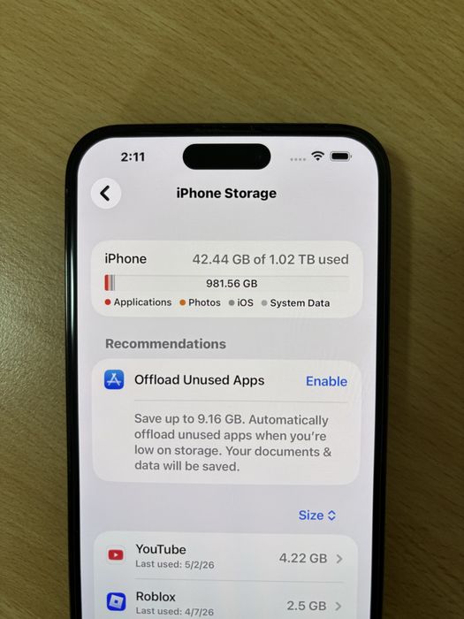 IPhone 14 Pro Max 1TB 100% Батарея