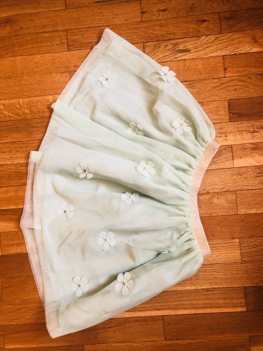 Полички НМ тюл и дънкова