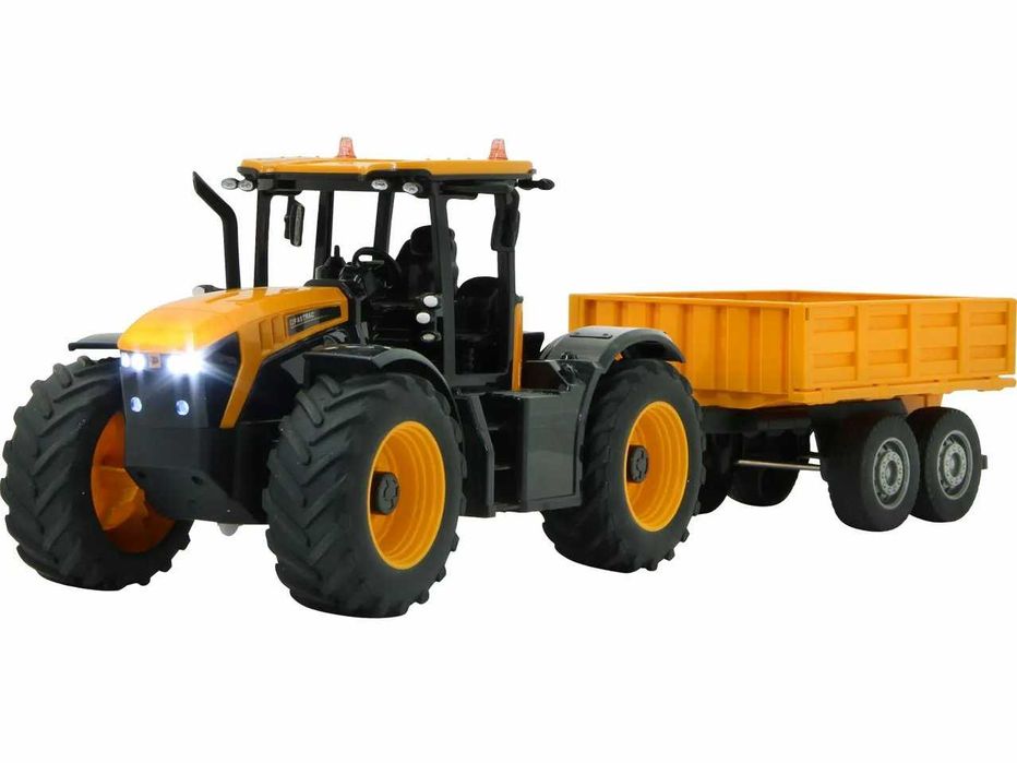 Трактор с ремаке RC Радиоуправлям 1:24 JCB с LED светлини