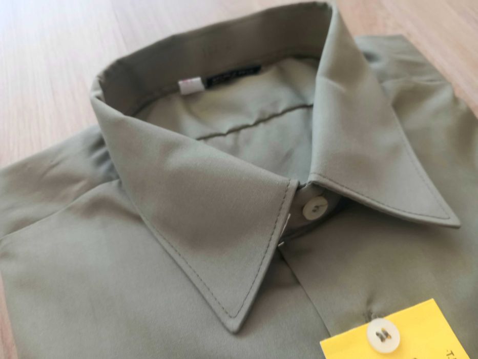 Нова мъжка риза с дълъг ръкав