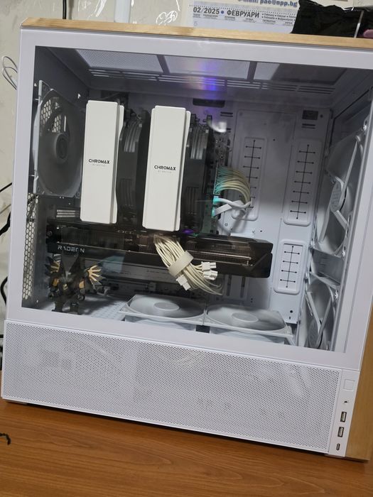 Noctua NH-D15 chromax.black + Noctua NA-HC4