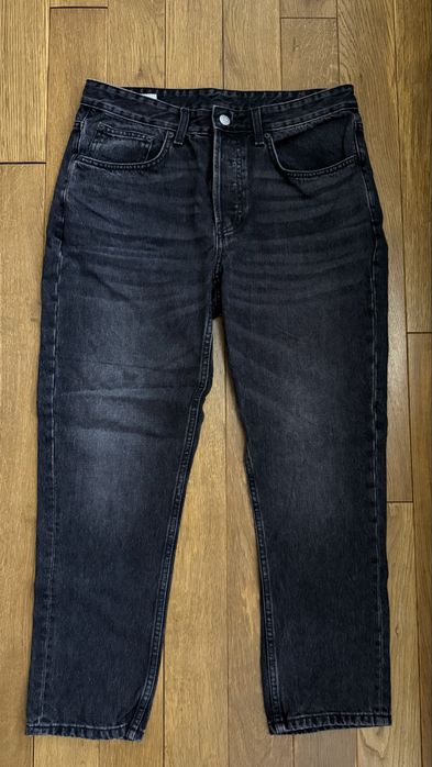 Мъжки черни дънки Zara