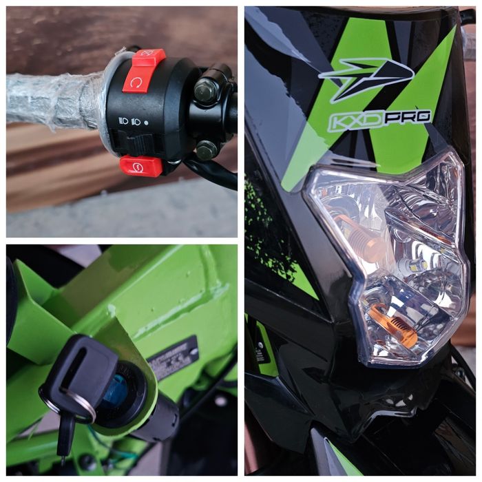 Motocicleta KXD Falcon 150cc 5viteze 19/16 bord digital