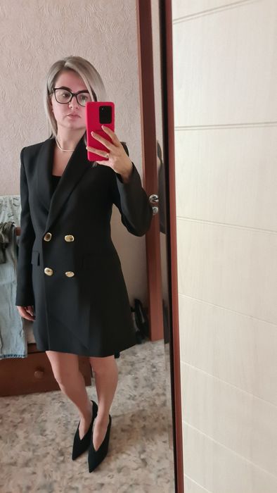 Zara пиджак-платье
