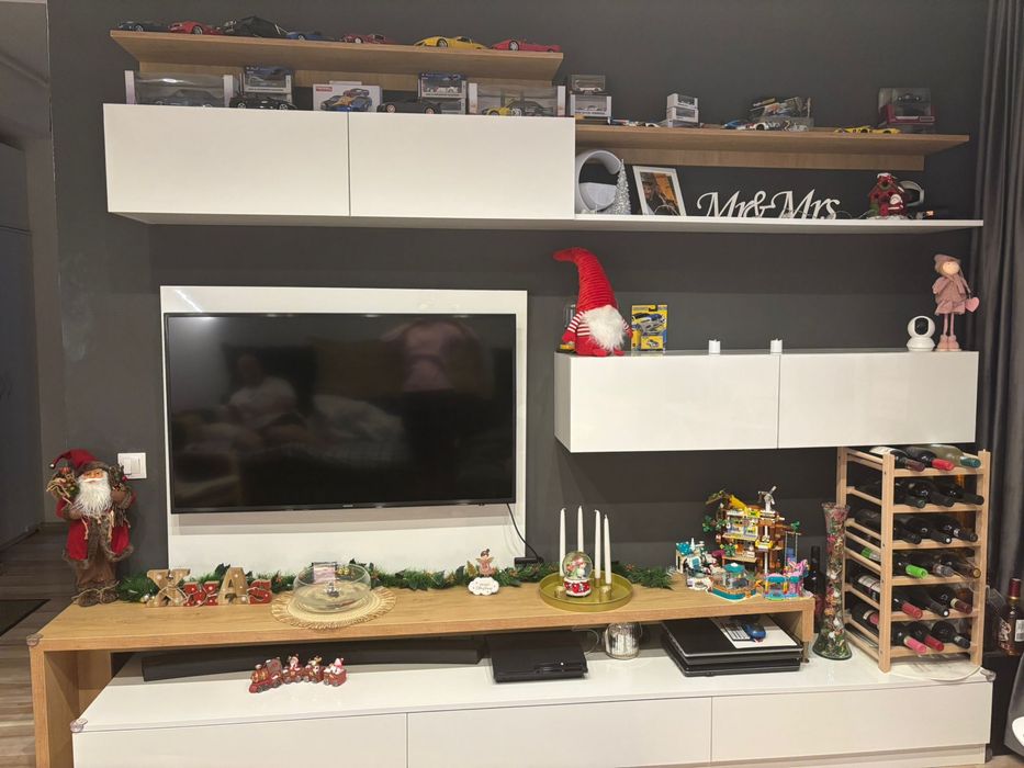 Vand mobila sufragerie - MDF alb