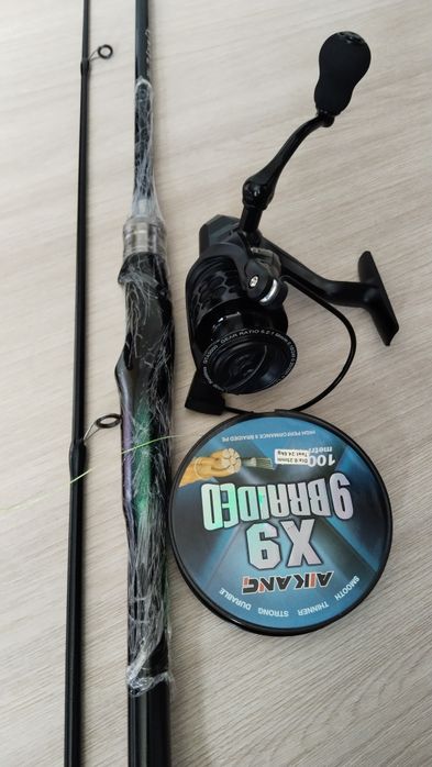 Спиннинг 1.8м с катушкой (3000).