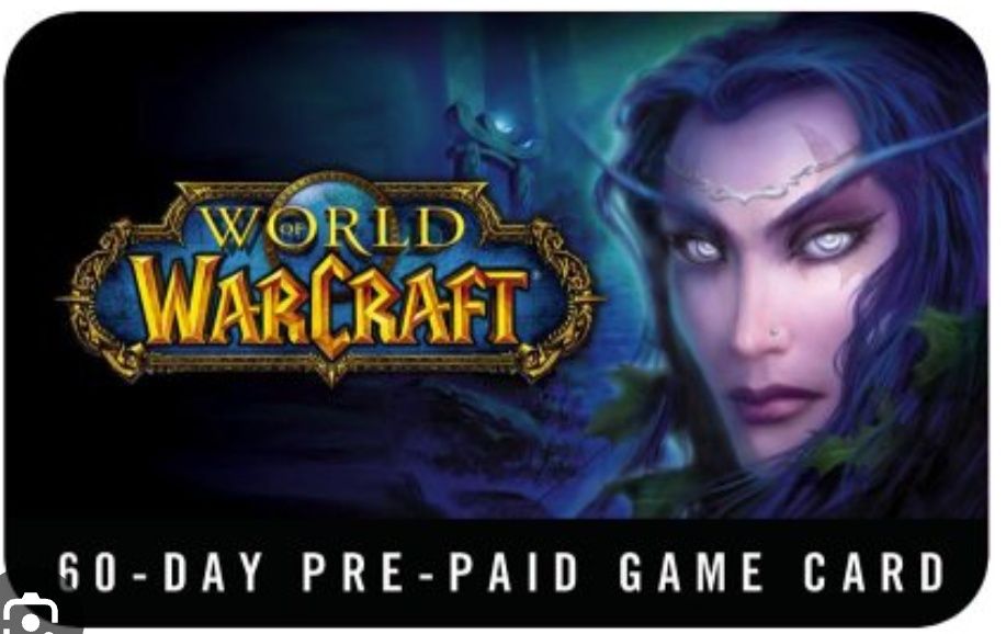 World of Warcraft 60 Days Gametime