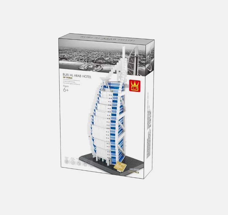 Lego Лего Дубай-41х20х26 см 1368 детали Доставка бесплатно