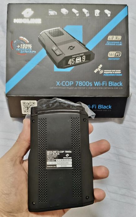 Неолайн 7800с вайфай блек. Neoline 7800s Wifi Black.
