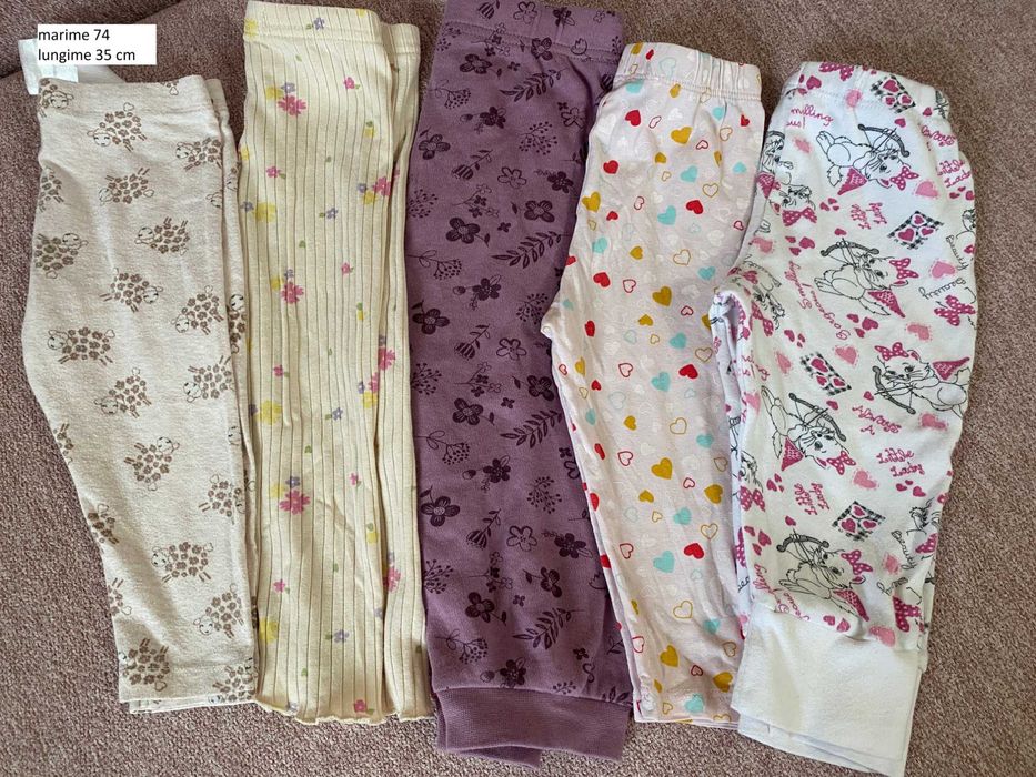 Lot bluza pantaloni bebe copii marime 68 sau 74 iarna primavara