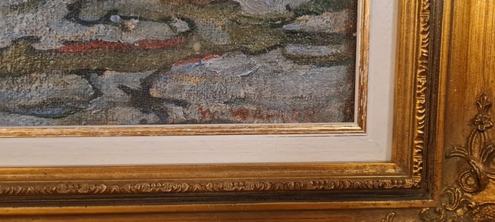 Маслена картина от XIX век Венеция