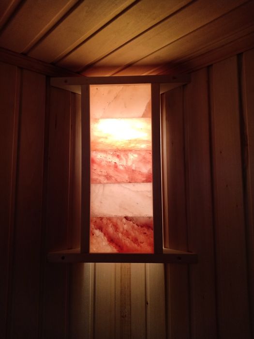 Абажур из гималайской соли!