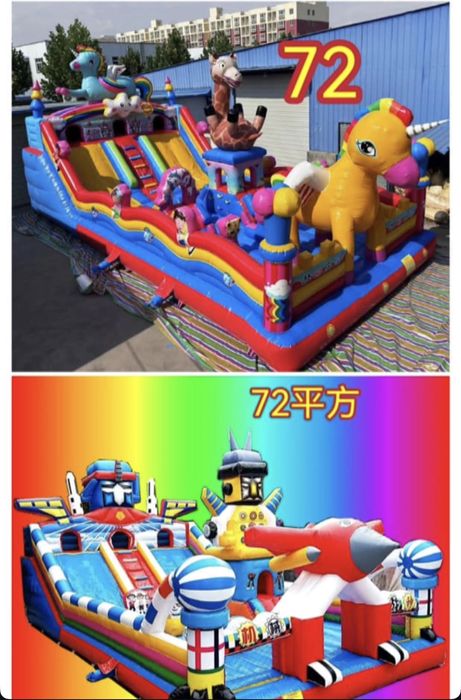 Батут надувной новый