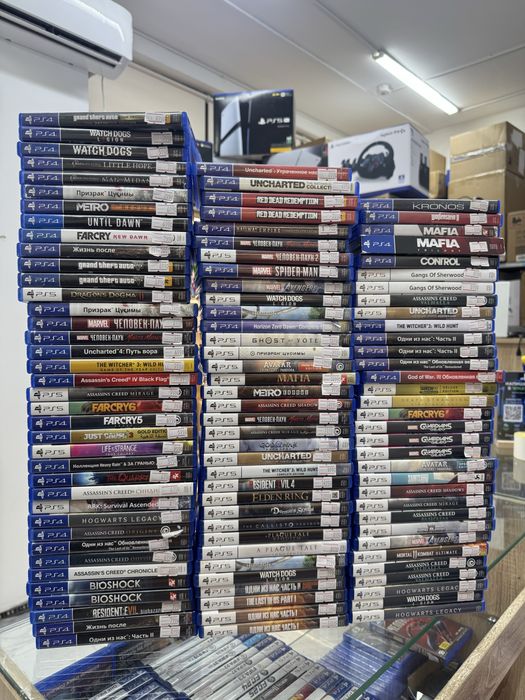 Диски на playstation ps4 ps5