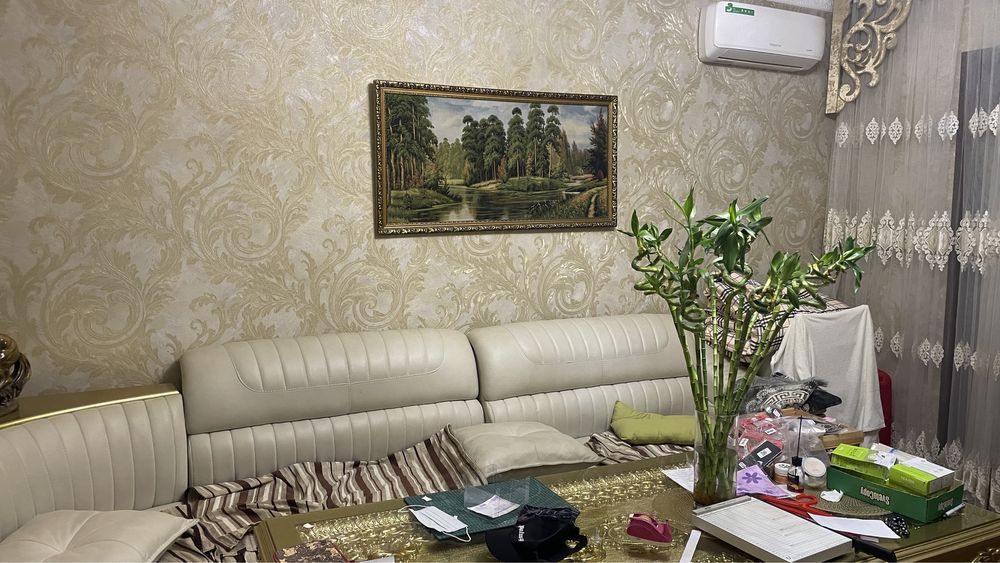 Продаю свою 3 ком квартиру подвал под бизнес 60квт чиланзар 1 квартал