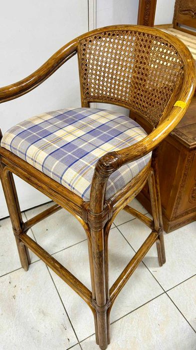 Бар стол ратан/бамбук Холандия