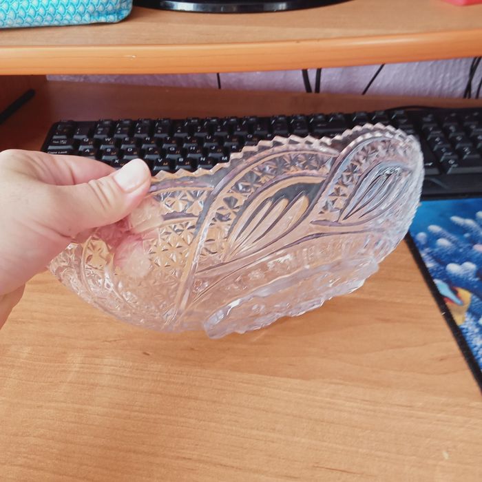 Хрустальный салатник