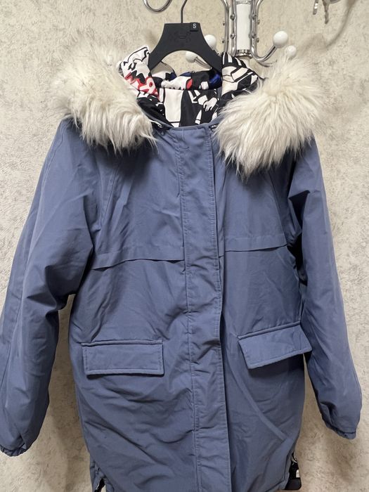 Куртка двухстороняя очень теплая