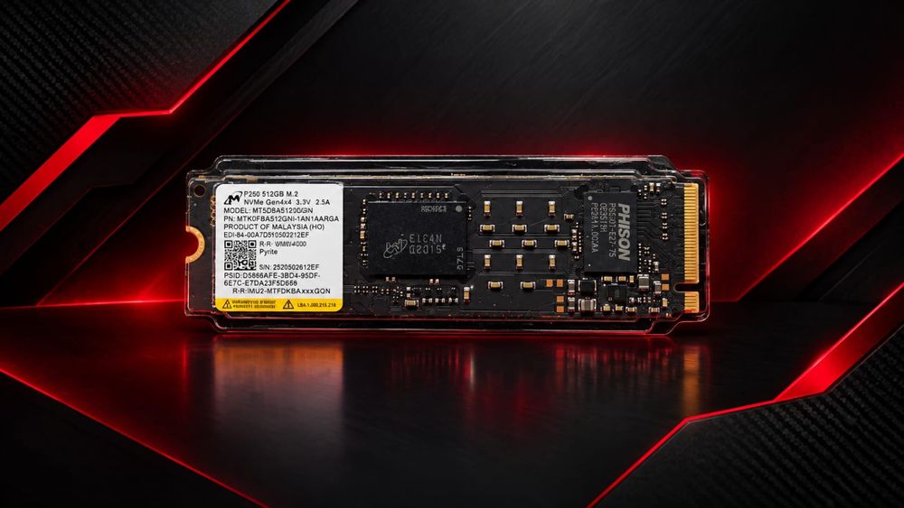 SSD Micron 2.500: 512GB M.2 NVMe PCIe 4.0