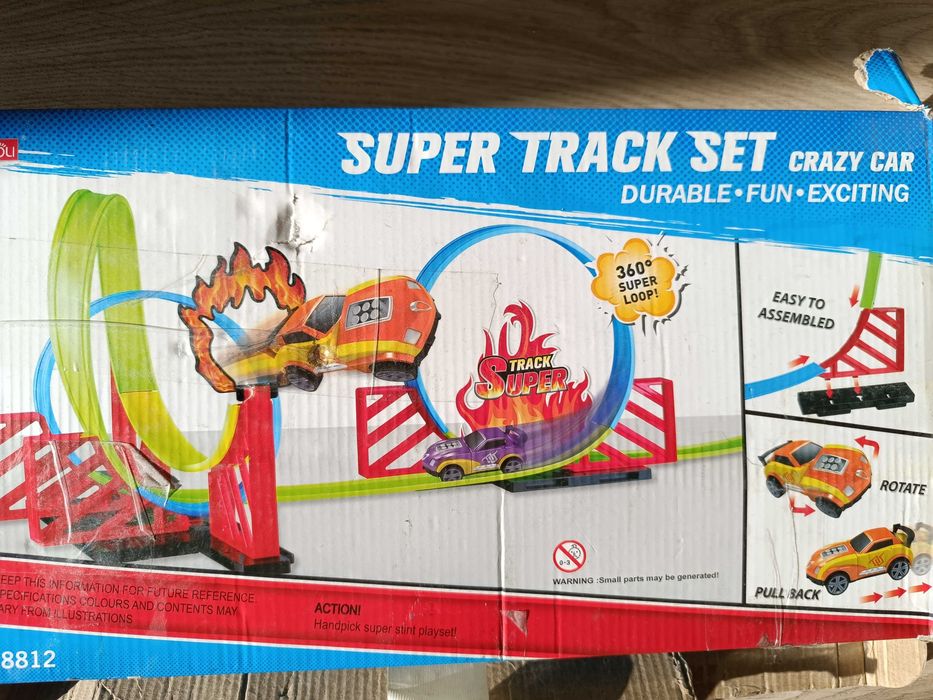 Hot Wheels Super Track Set 8812