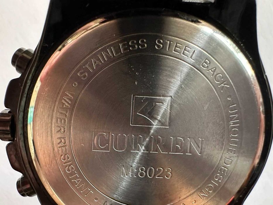 CURREN Оригинален мъжки кварцов часовник