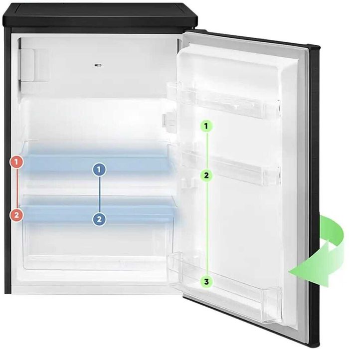 Хладилник с камера BOMANN KS 7251 85см.