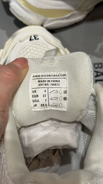Balenciaga Track 3 Destroyed – sneakers originali – mărimea 37