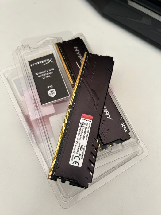 RAM памет HyperX Fury DDR4 — 16GB (2×8GB) 3000 MHz