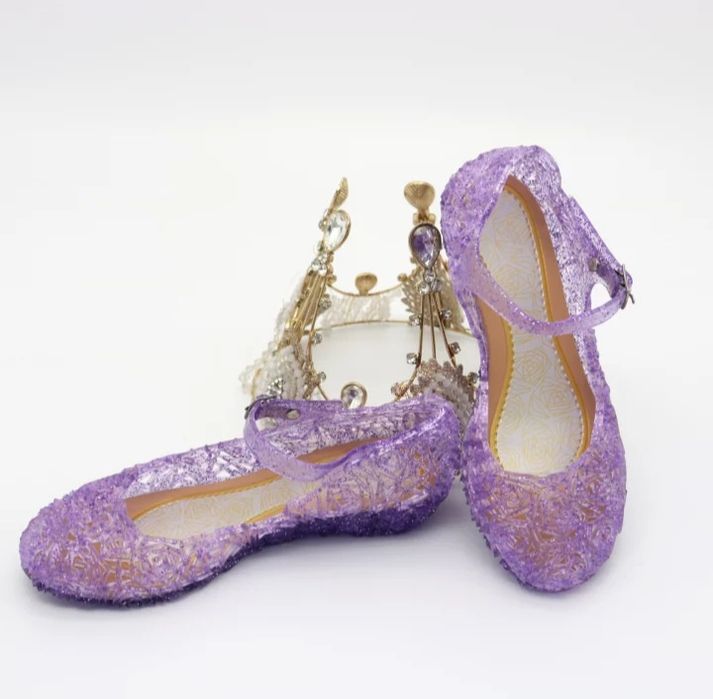 Разкошна рокля на Рапунцел + подарък КОРОНА!!!