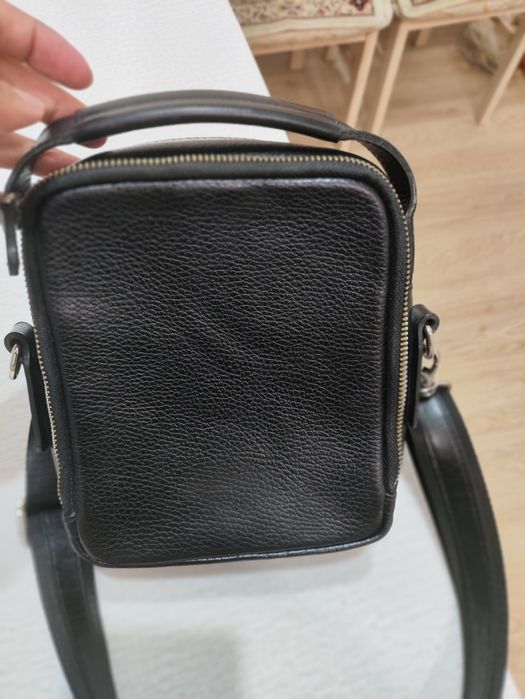 Барсетка кожанная