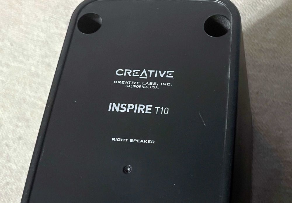 Boxe Creative Inspire T10 2.0 Audio PC Laptop Multimedia Stereo