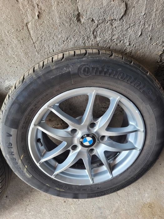 БМВ ДЖАНТИ с  нови гуми 5х120 ET 15 J7"15/бартер
