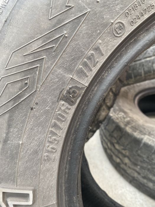 Шины летние 265/70/16