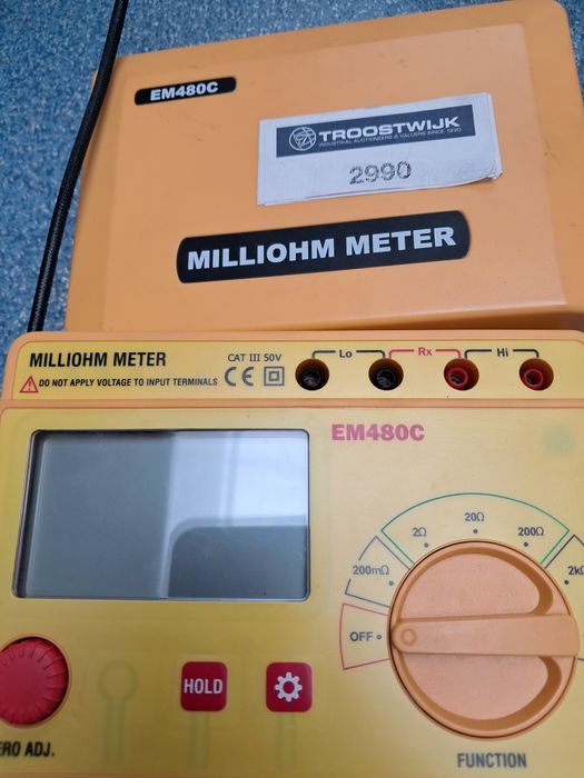 Milliohm Meter EM 480C