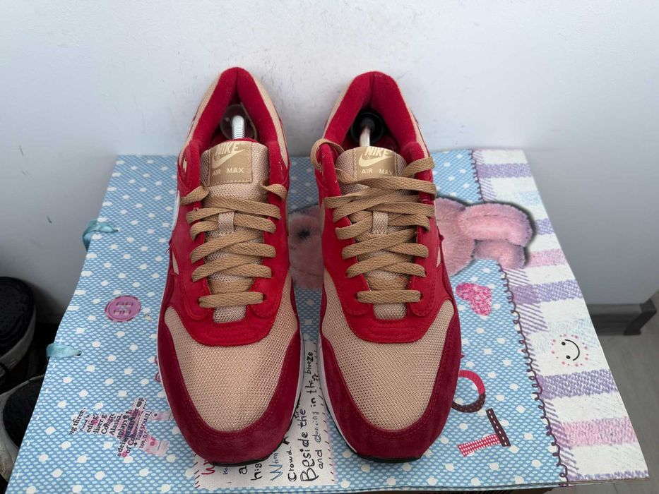 Nike Air Max 1 Premium Retro Red Curry''оригинални маратонки 45 номер