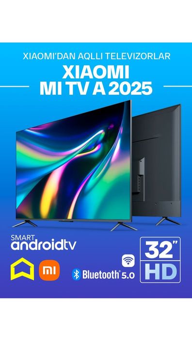 Xiaomi TV A 2025 50" NAQT VA NASIYA