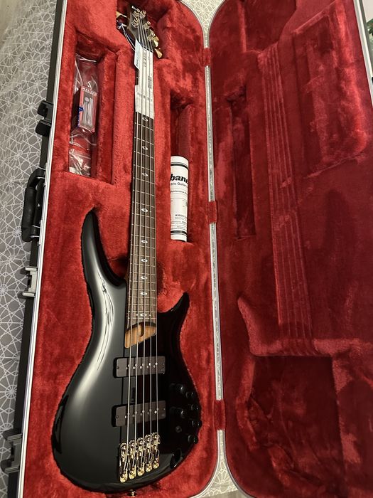 Chitara bass 5 ibanez sr3505 bk  (nou ) prestige