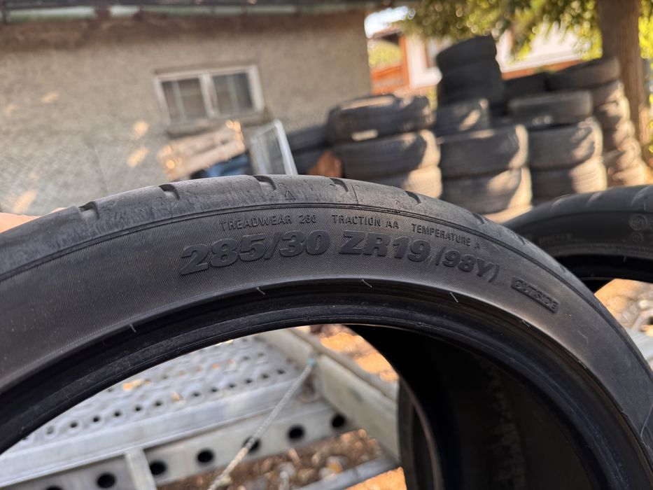 285/30/19 два броя Летни гуми Кумхо 6мм