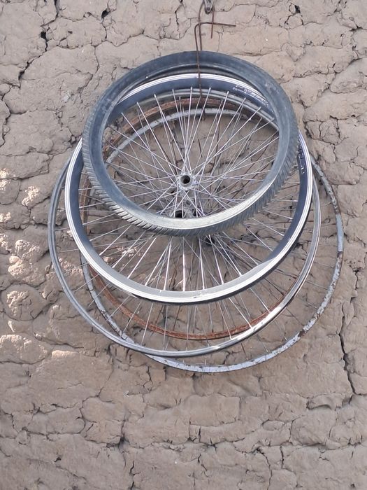 Велосипед және дискалар