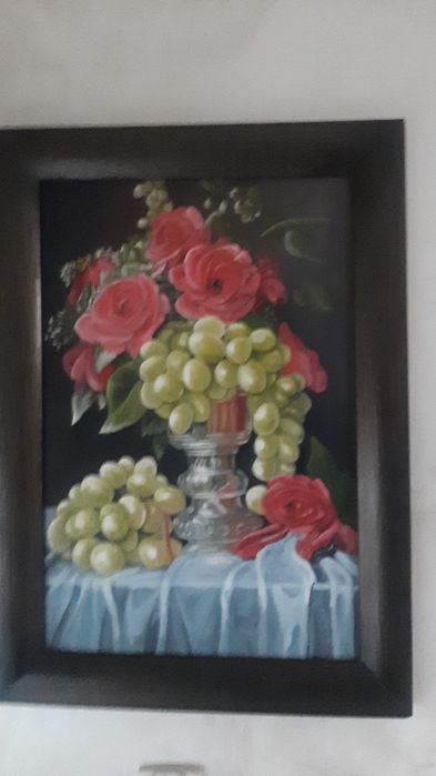 Картинки маслиный краска