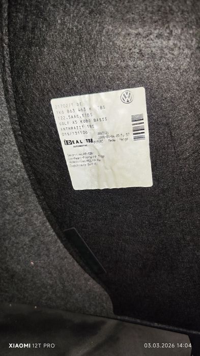 VW Golf 5 1.6 BSE 2008 г. – НА ЧАСТИ (Бензин + Газ)