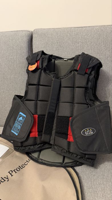 Vestă de protecție echitație copii USG Flexi – mărimea L, stare foarte bună