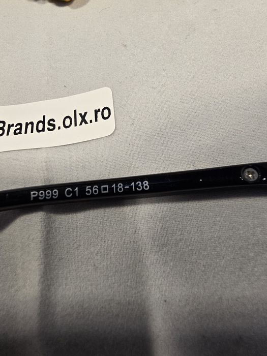 Ochelari de soare polarizati Emporio Armani, negri, P999, made in Italy