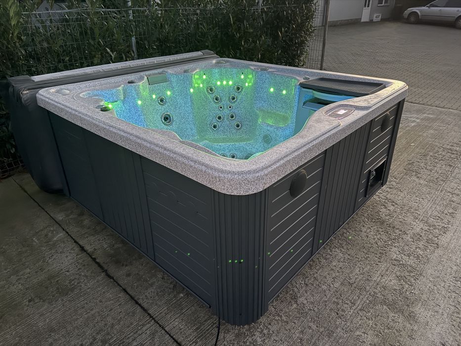 Jacuzzi spa ciubăr electric mini piscină cadă cu hidromasaj jakuzi